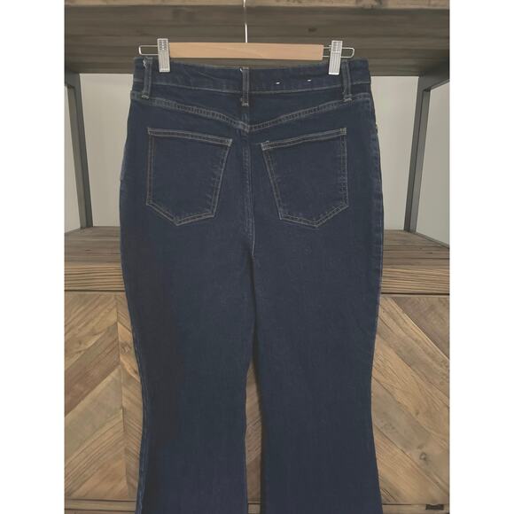 Boden Dark Blue Denim Flare Jeans Sz 8R (US) - Picture 5 of 5